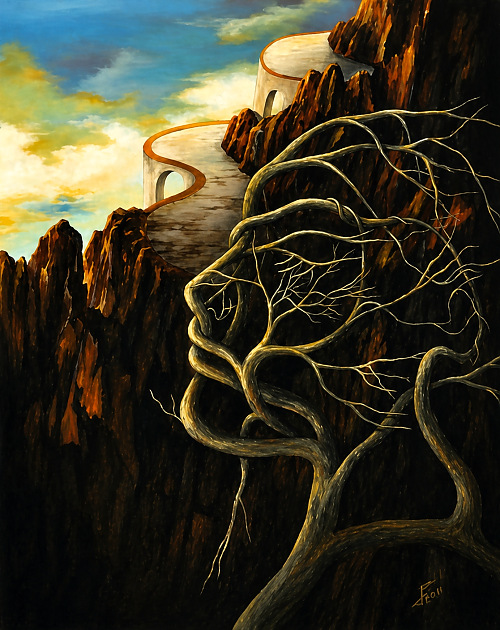 Jezdec ze spanilé jízdy 40 x 30 cm