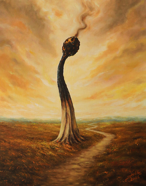Jdu dál...50x40 cm 2026