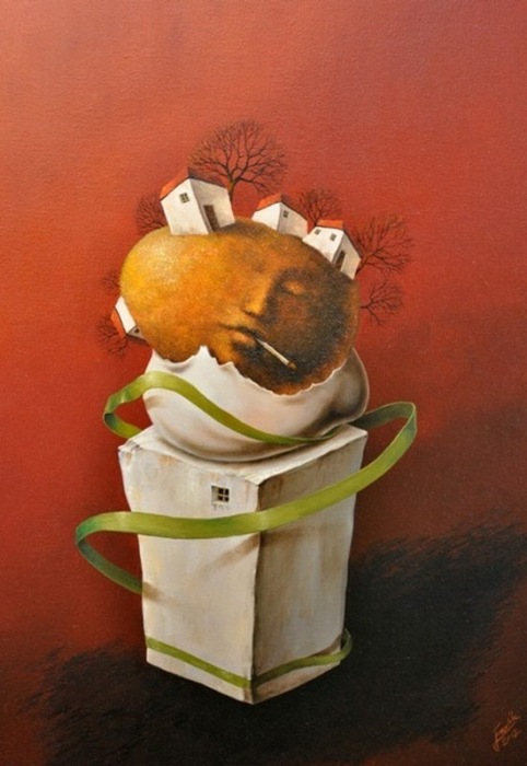 Absolutní pohodář 60 x 50 cm
