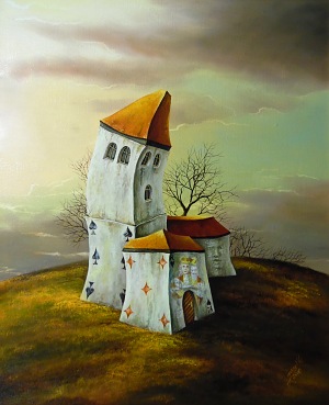 Panský dům 50 x 40 cm