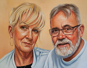 Olej na plátně 40x50 cm